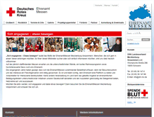 Tablet Screenshot of ehrenamtmessen-mv.de